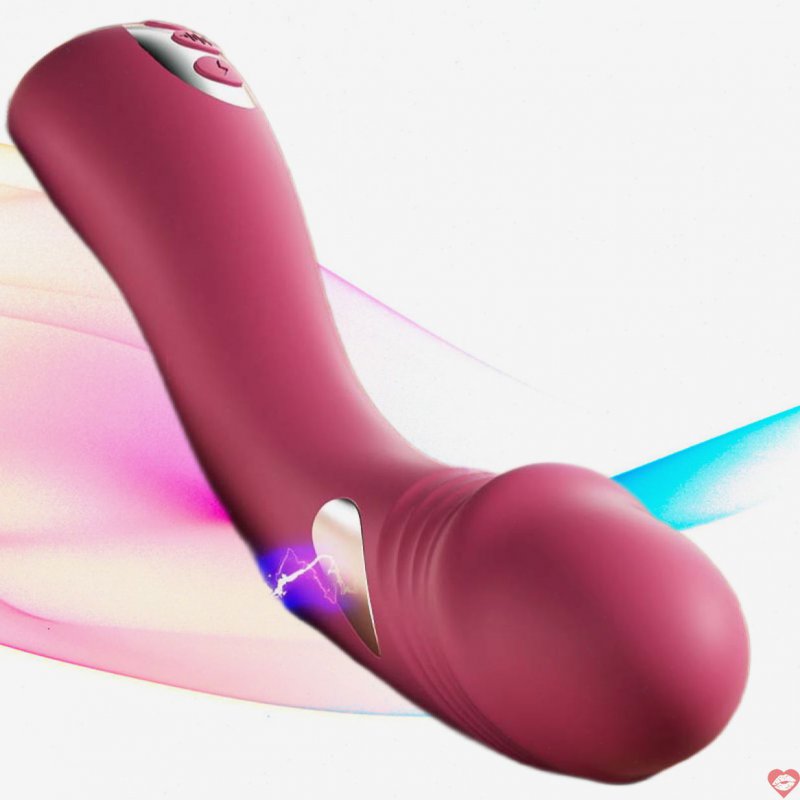 Dương vật giả cầm tay Jiuuy Jiela G sport rung mạnh giật điện kèm phát nhiệt