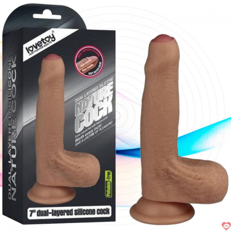 Dương Vật Giả Đế Hít Lovetoy Natural