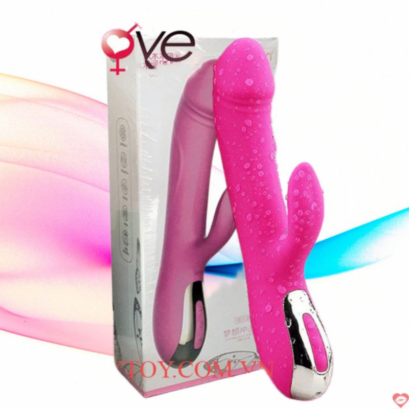 Buồi giả Dương vật giả rung thụt sưởi ấm Leten strong thrusting vibrator DV 60