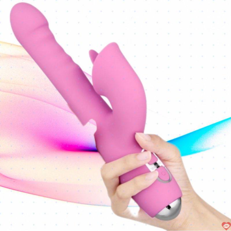 Dương Vật Giả Đa Năng Siêu Rung Thụt Có Nhánh Giống Lưỡi Nalone T-May Japan DV 69