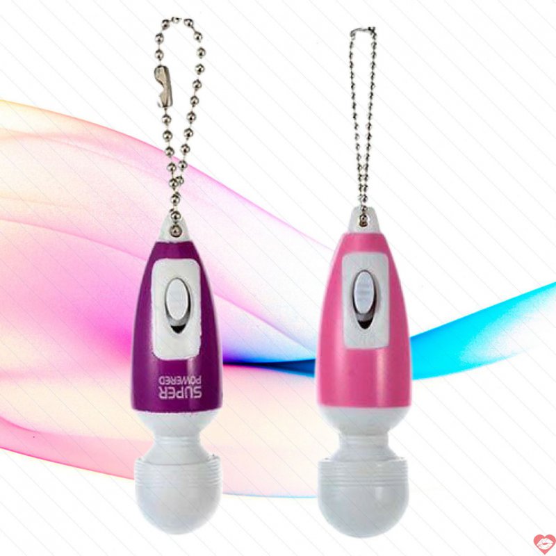 Chày rung mát xa mini siêu đẹp – Làm móc khóa 