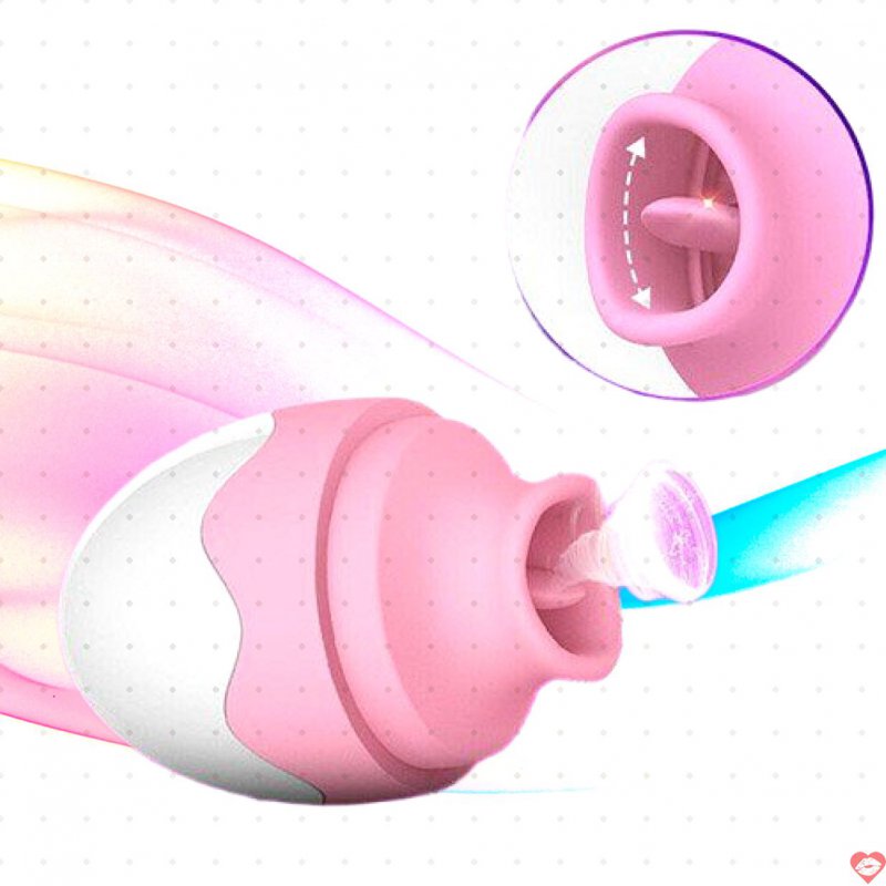 Trứng rung lưỡi liếm kích thích cho nữ Little Vicky Dibe