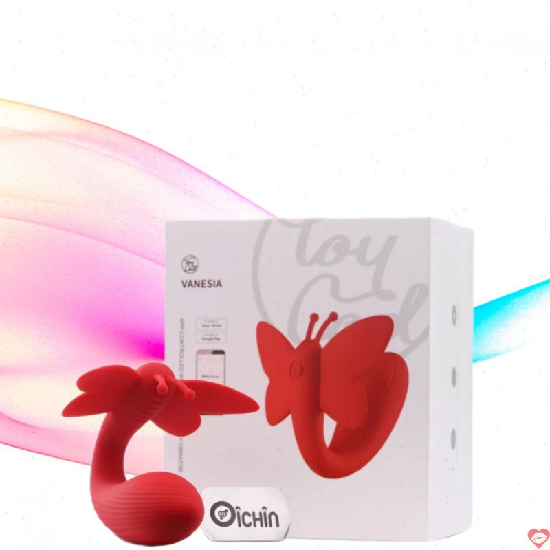 VANESIA Bướm đỏ rung đa chế độ điều khiển từ xa qua App