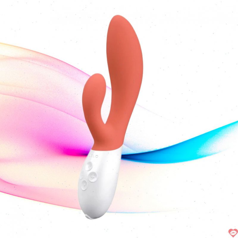 Lelo Ina 3 máy massage kích thích kép cao cấp rung 10 chế độ