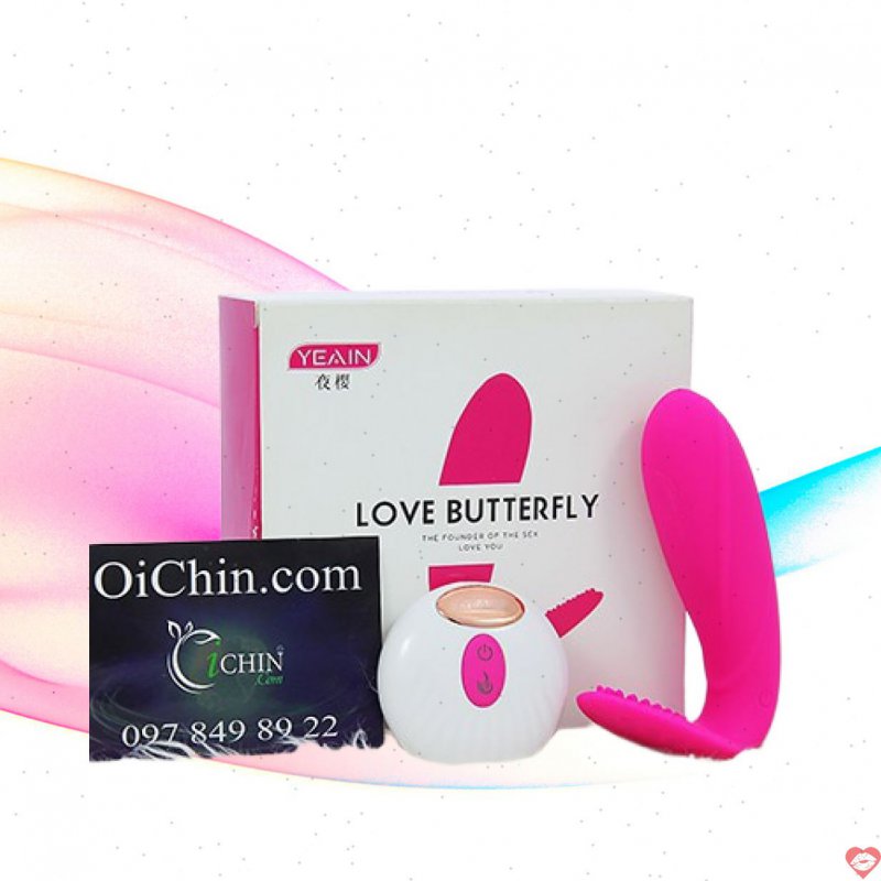 YEAIN - Love Butter Fly rung 2 đầu 10 chế độ từ xa cao cấp