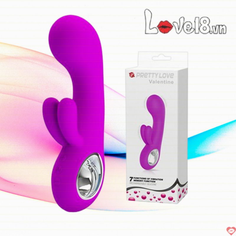 Máy mát xa âm vật và điểm G Pretty Love Valentine
