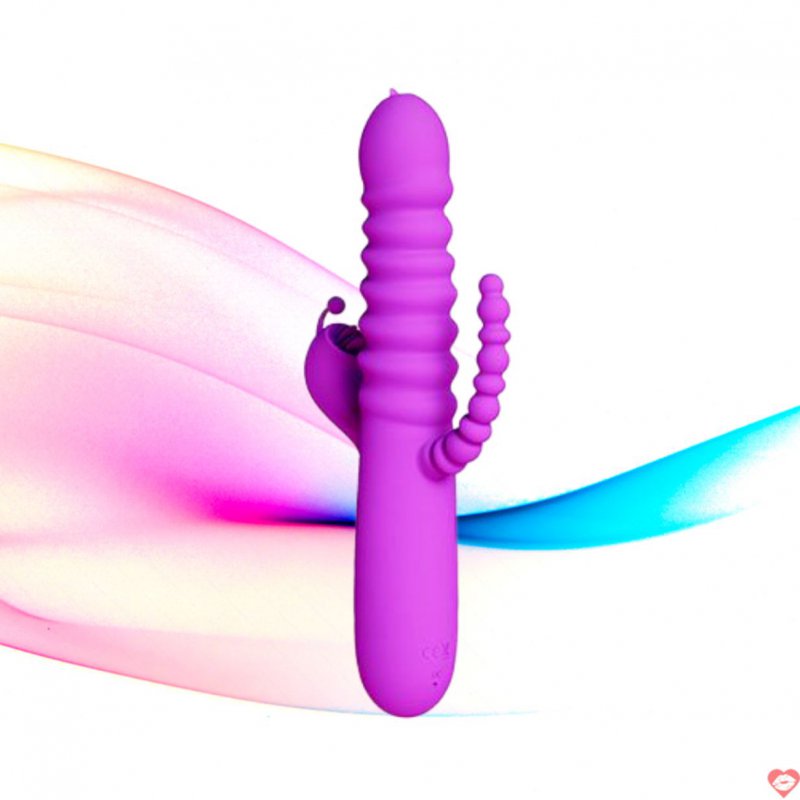 Máy massage điểm G âm vật và hậu môn rung thụt cực mạnh