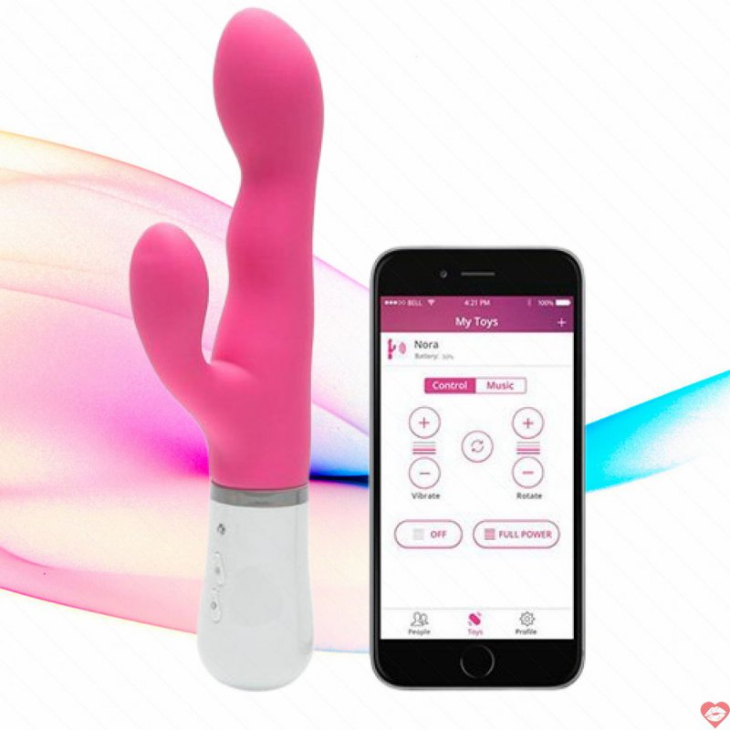 Dụng cụ massage điểm G cao cấp Lovense Nora điều khiển qua app