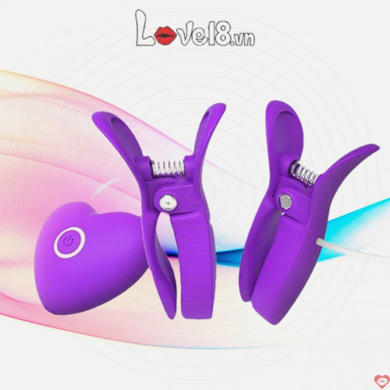 Bộ kẹp vú có rung siêu kích thích Omysky Enjoy Love