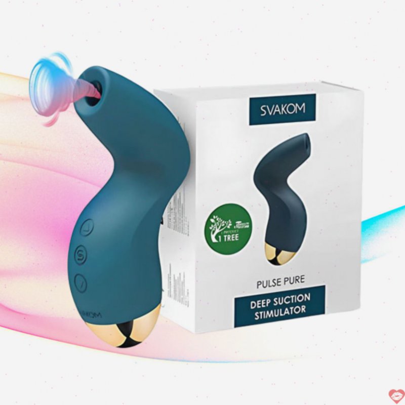 Máy Massage Âm Vật Svakom Pulse Pure Công Nghệ Sóng Âm