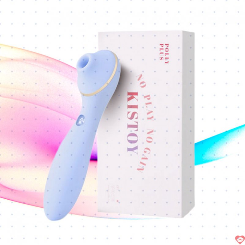 Máy Massage Kisstoy Polly Plus Rung Hút Âm Vật 2in1