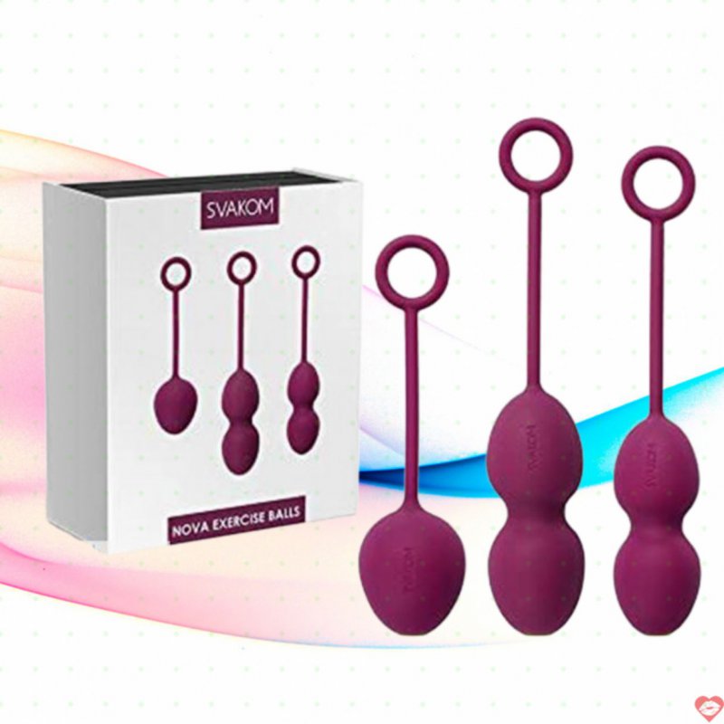 Bóng tập Kegel se khít âm đạo cao cấp Svakom Nova