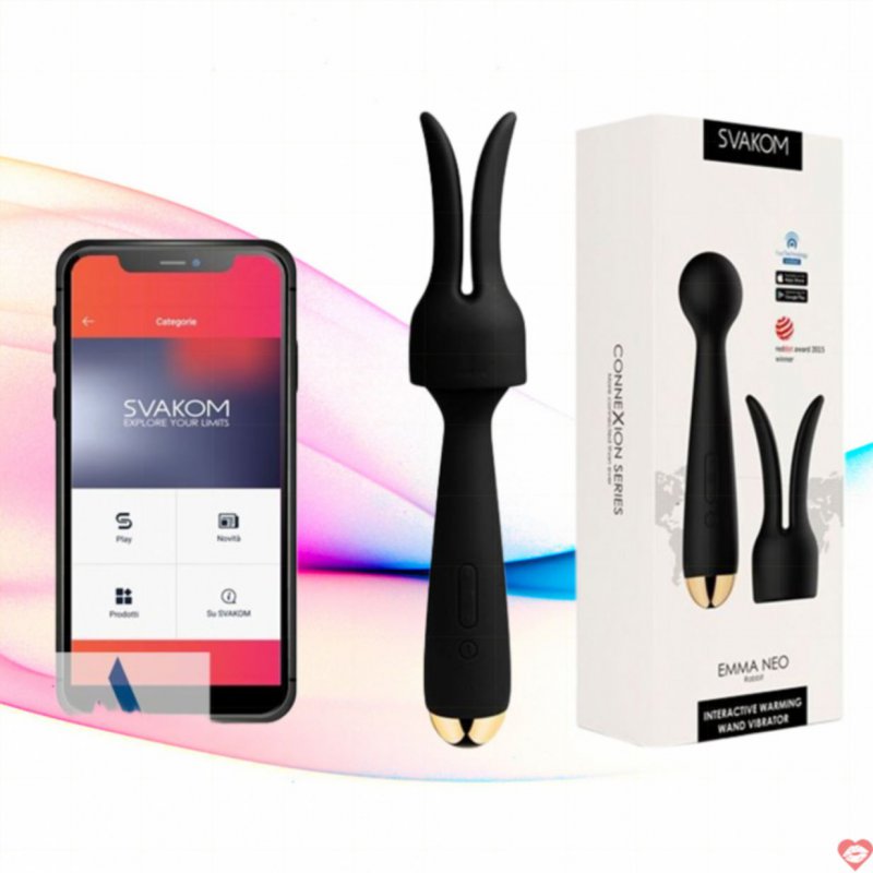 Svakom Emma Neo chày rung âm đạo có kết nối internet điều khiển từ xa