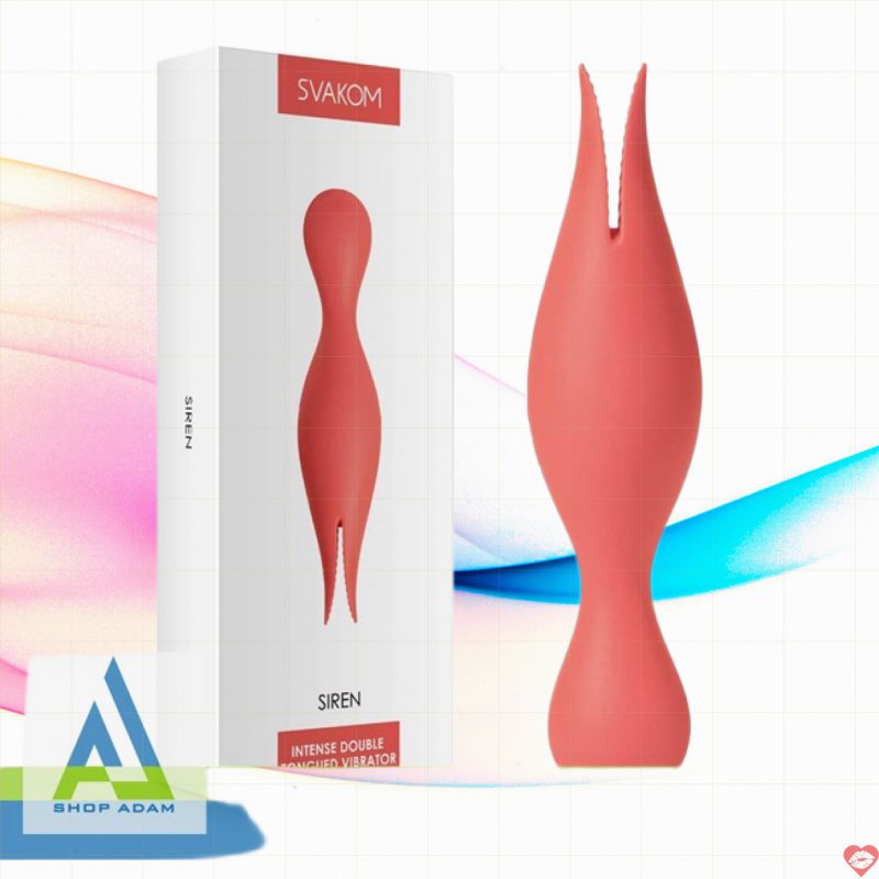 Chày rung massage cho nữ có 2 đầu cao cấp Svakom Siren