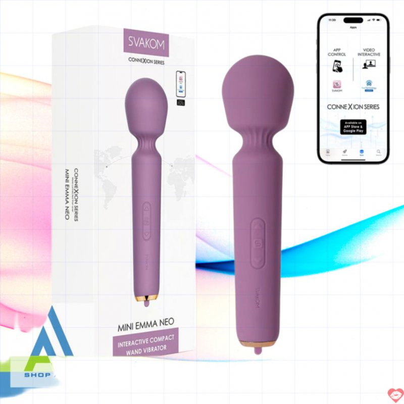 Chày rung mát xa kết nối App Svakom Mini Emma Neo