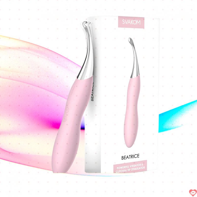 Máy mát xa vùng kín rung 2 đầu Svakom Beatrice