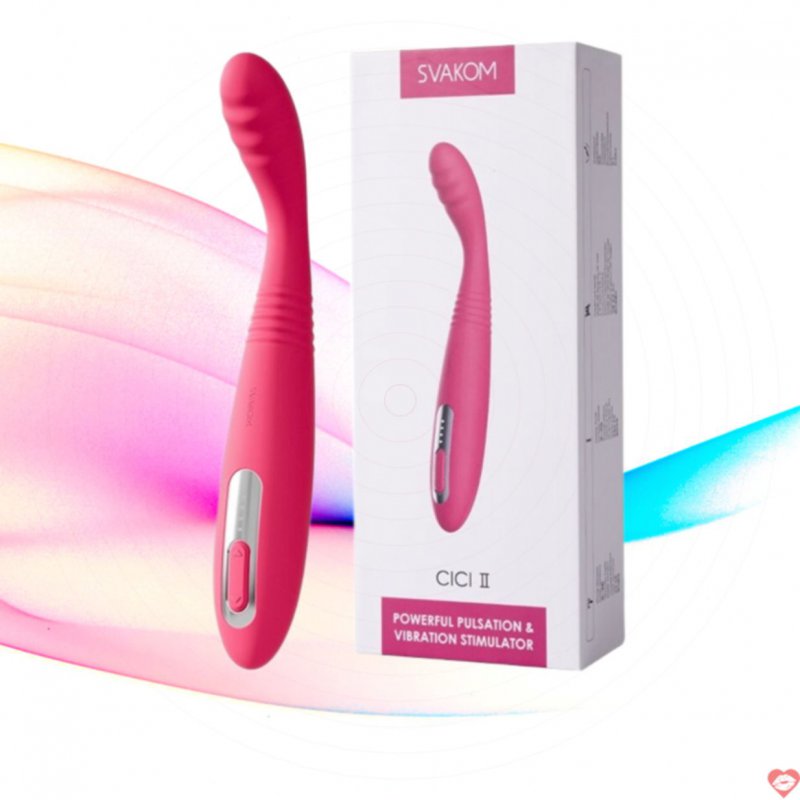 Máy rung thủ dâm cho nữ có thụt kích thích siêu mạnh Svakom Cici 2