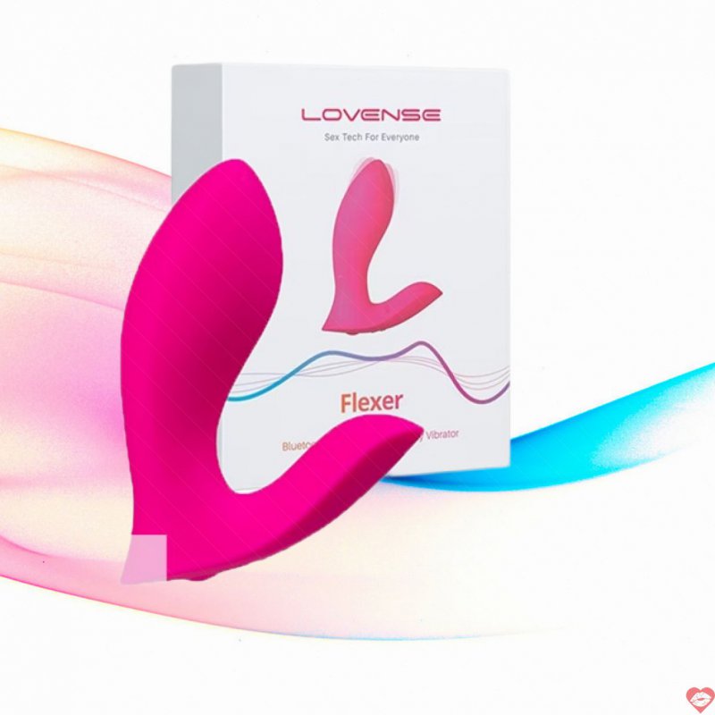 Lovense Flexer máy massage điểm G 2 đầu rung chuyển động