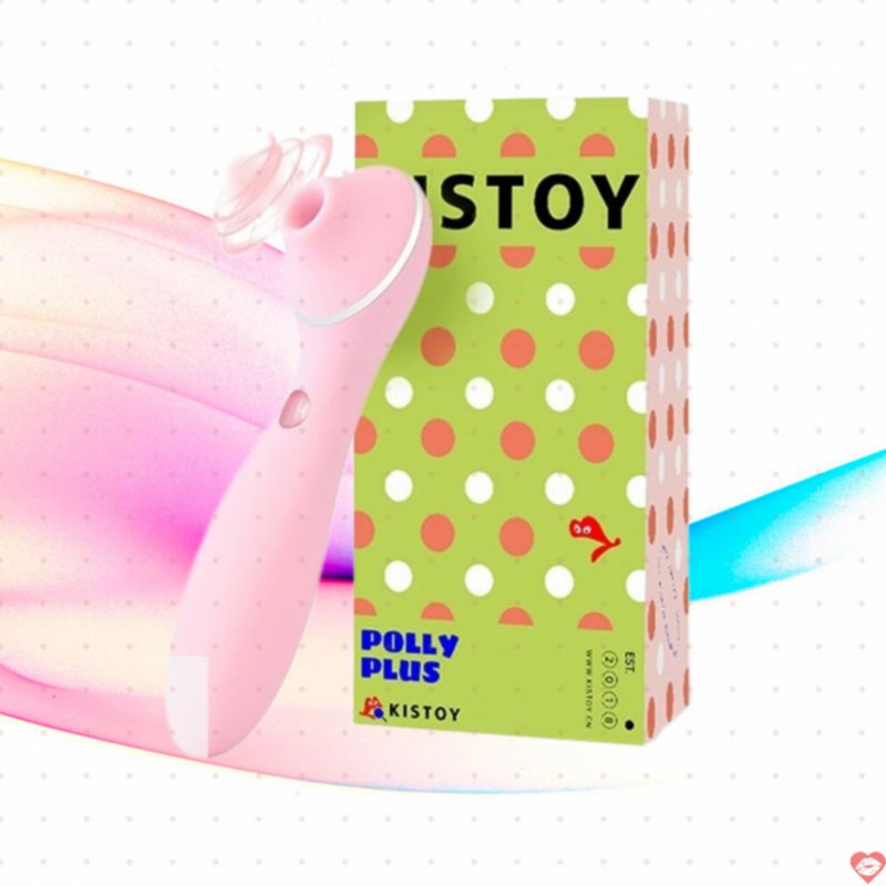 Máy massage vùng kín có rung hút siêu mạnh Kistoy Polly Plus