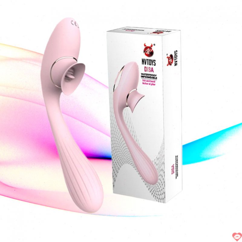Máy thủ dâm cho nữ siêu rung liếm vùng kín Nvtoys Disa