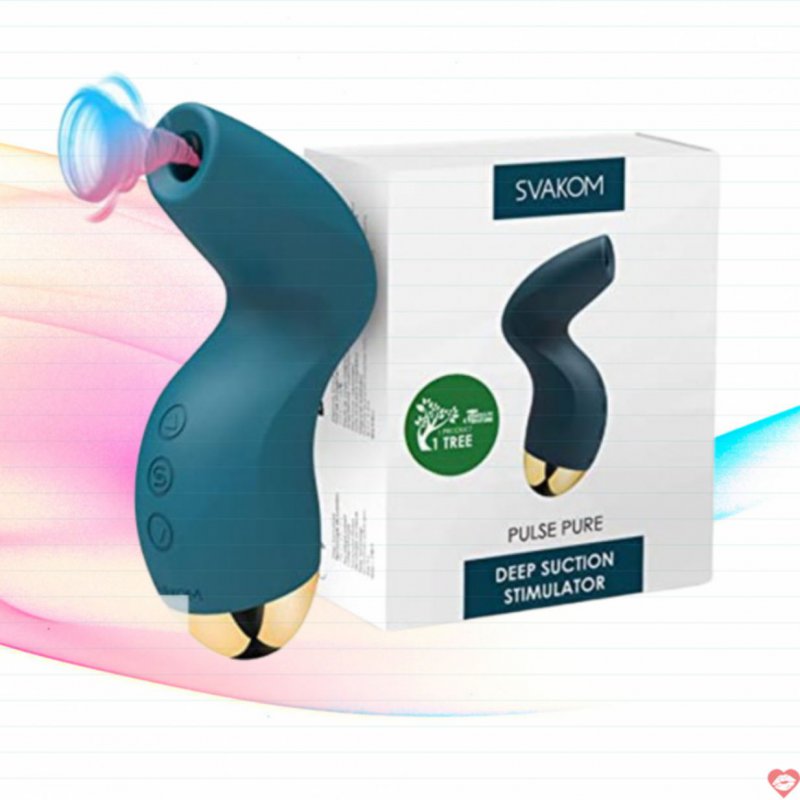 Máy rung hút vùng kín Svakom Pulse Pure - Mỹ
