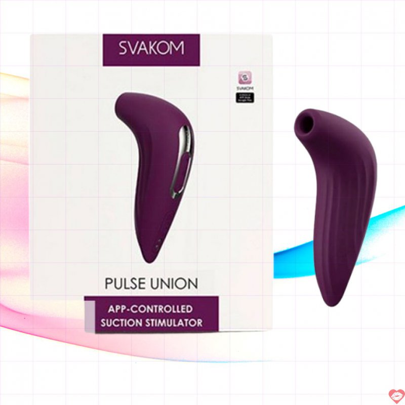 Máy rung hút âm đạo điều khiển từ xa Svakom Pulse Union