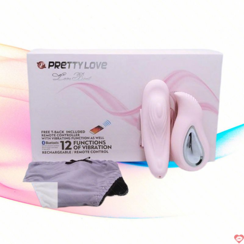 Quần chip rung 2 đầu điều khiển bằng điện thoại Pretty Love Boat