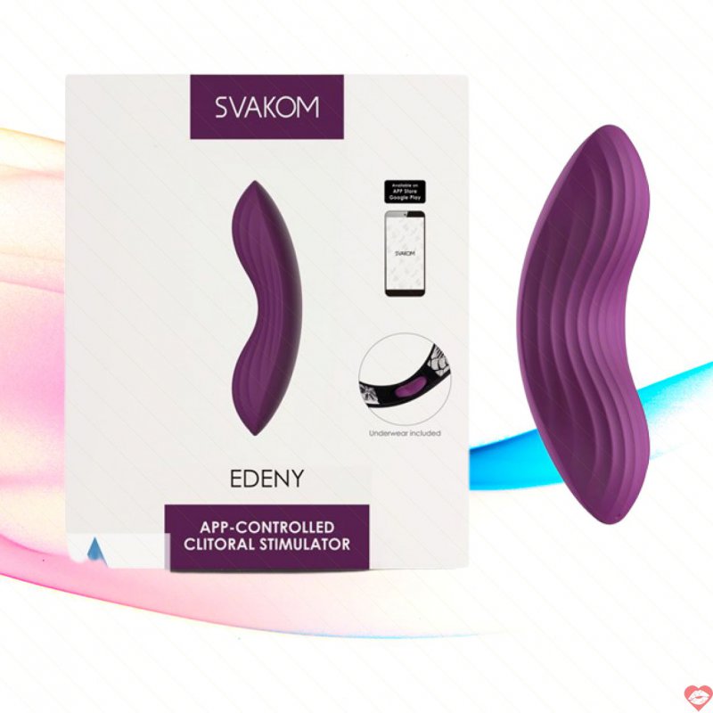 Máy trứng rung mini gắn quần lót điều khiển qua app Svakom Edeny