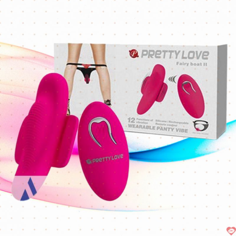 Quần sịp rung điều khiển từ xa Pretty Love Fairy Boat 2
