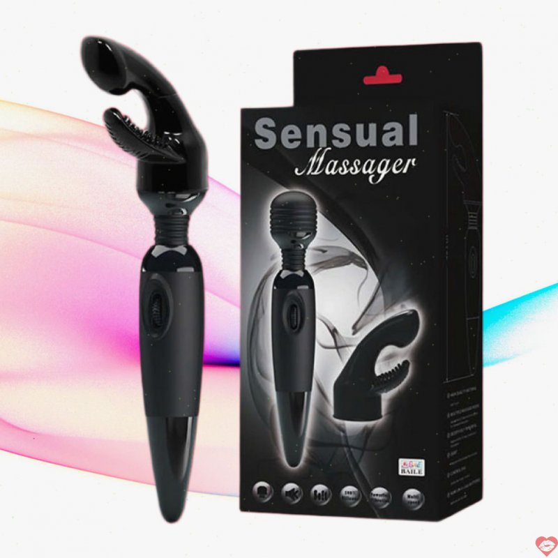 Chày rung Sensual Massager có vòi mát xa điểm g âm đạo cực phê