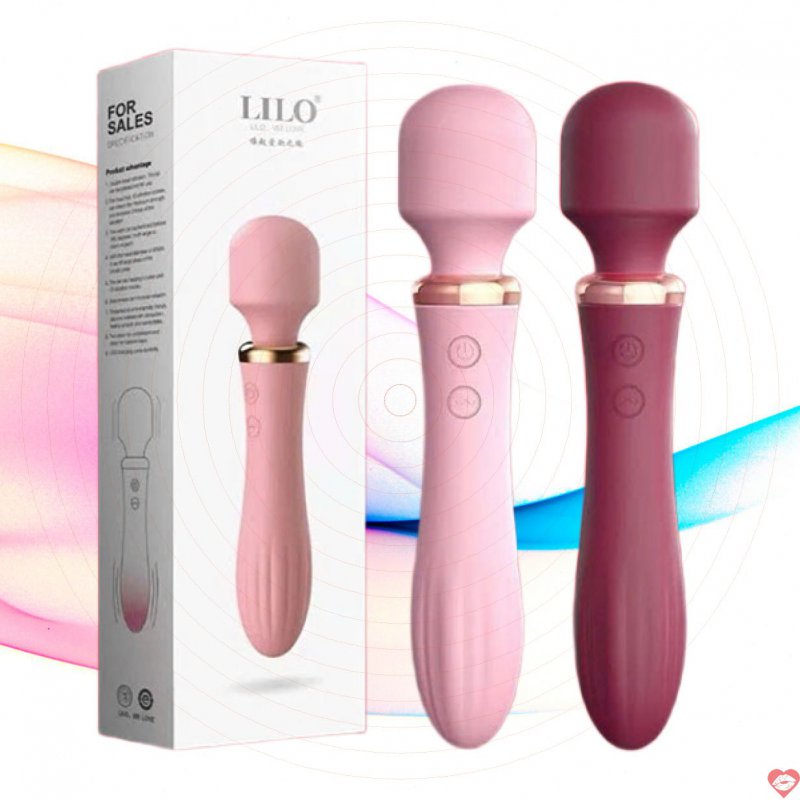 Chày rung massage âm đạo Lilo 2 đầu kích thích điểm g