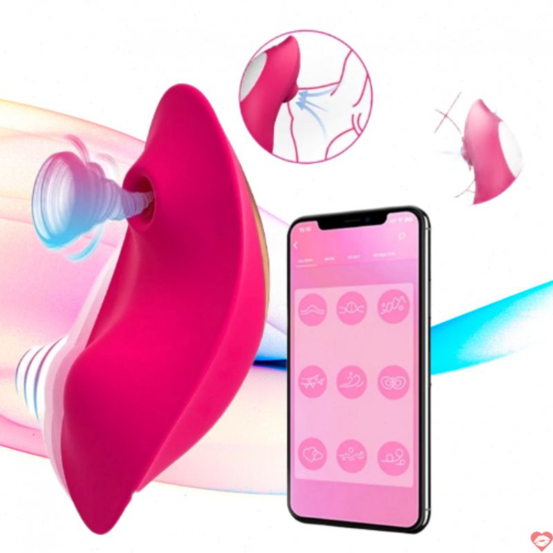 Máy rung bú mini gắn quân lót điều khiển qua app hoặc remote