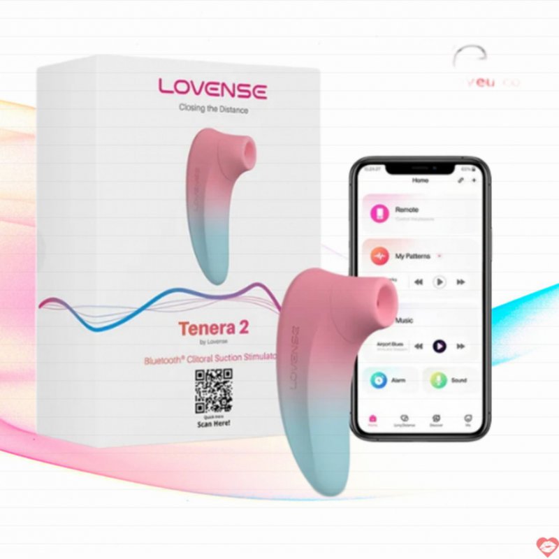 Máy bú hút âm vật cao cấp Lovense Tenera 2 điều khiển qua app