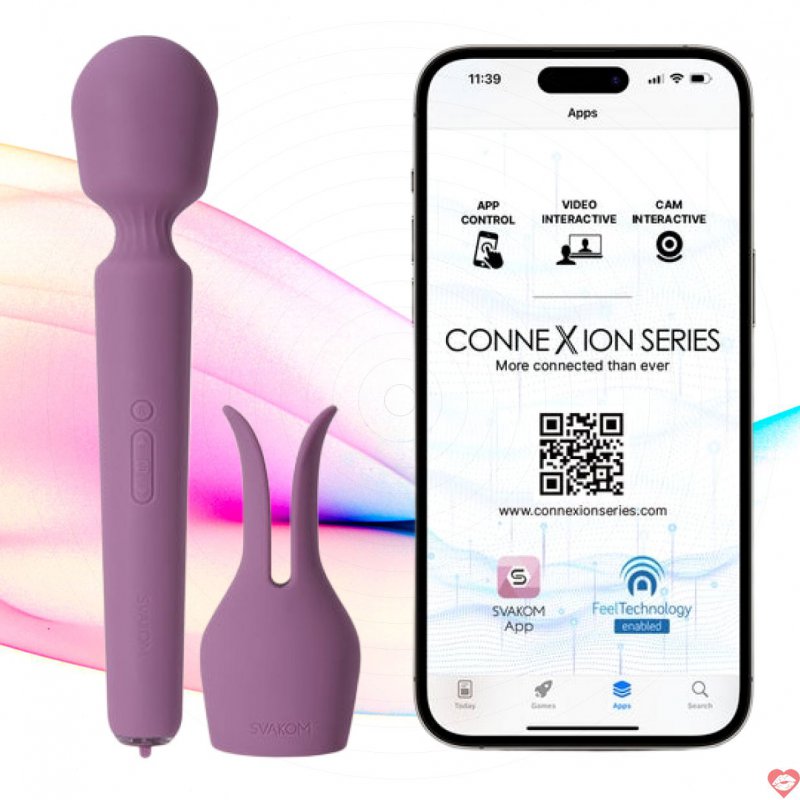 Chày rung cỡ lớn siêu mạnh Svakom Emma Neo 2 điều khiển qua App