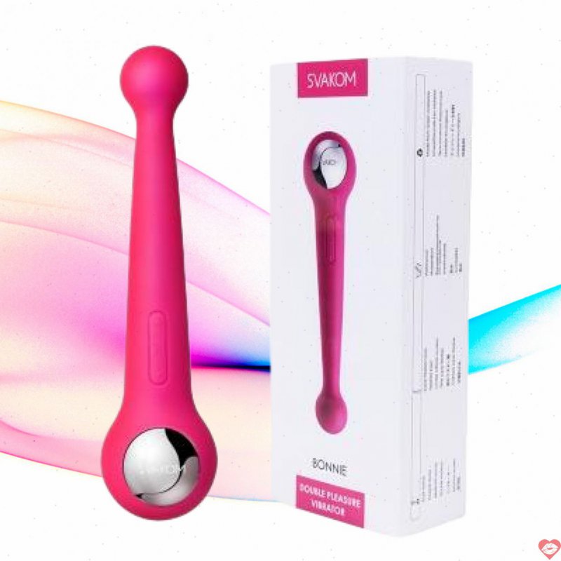 Sextoy chày rung 2 đầu Svakom mỹ cao cấp Bonnie kích thích điểm G cực đã