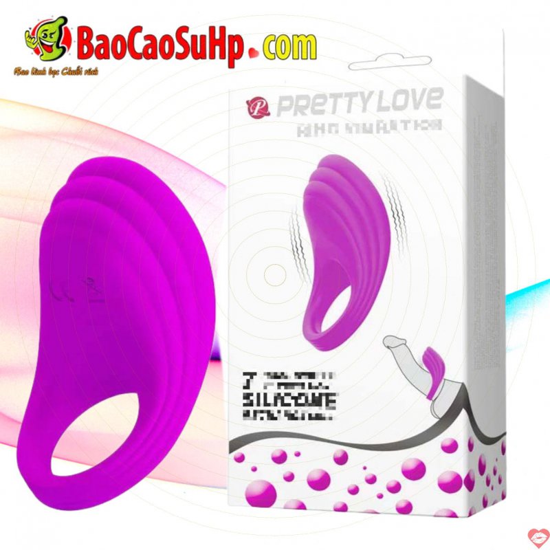 Vòng đeo dương vật Prettylove Ring Coc BI-210150 7 chế độ