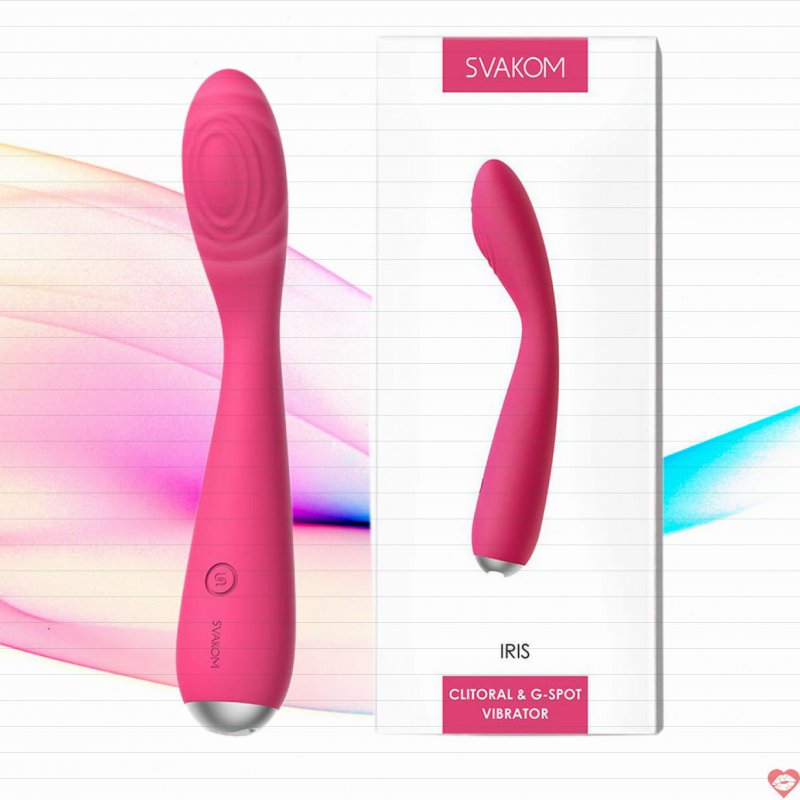 Que Rung Mini Cao Cấp Kích Thích Điểm G Cực Phê - Svakom Iris
