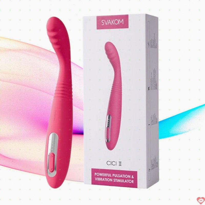Que Rung Cao Cấp Kích Thích Điểm G - Có Thụt - Svakom Cici 2