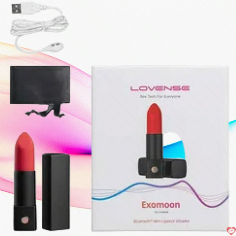 Son Môi Có Rung Exomoon Hàng Chính Hãng Lovense