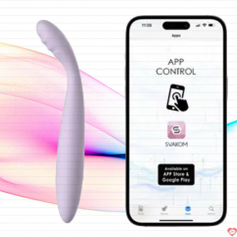 Dương Vật Giả Svakom Cici 2 Điều Khiển Bằng App Có Nhiệt