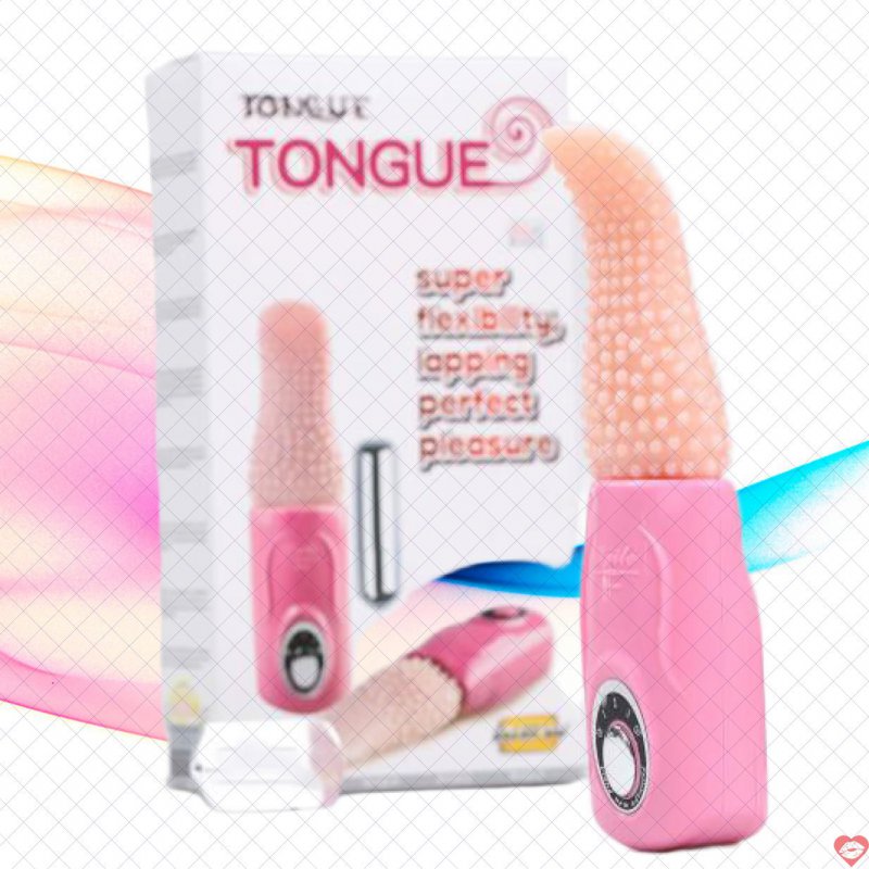 Lưỡi liếm 3 tần số rung massage vùng kín DC 03