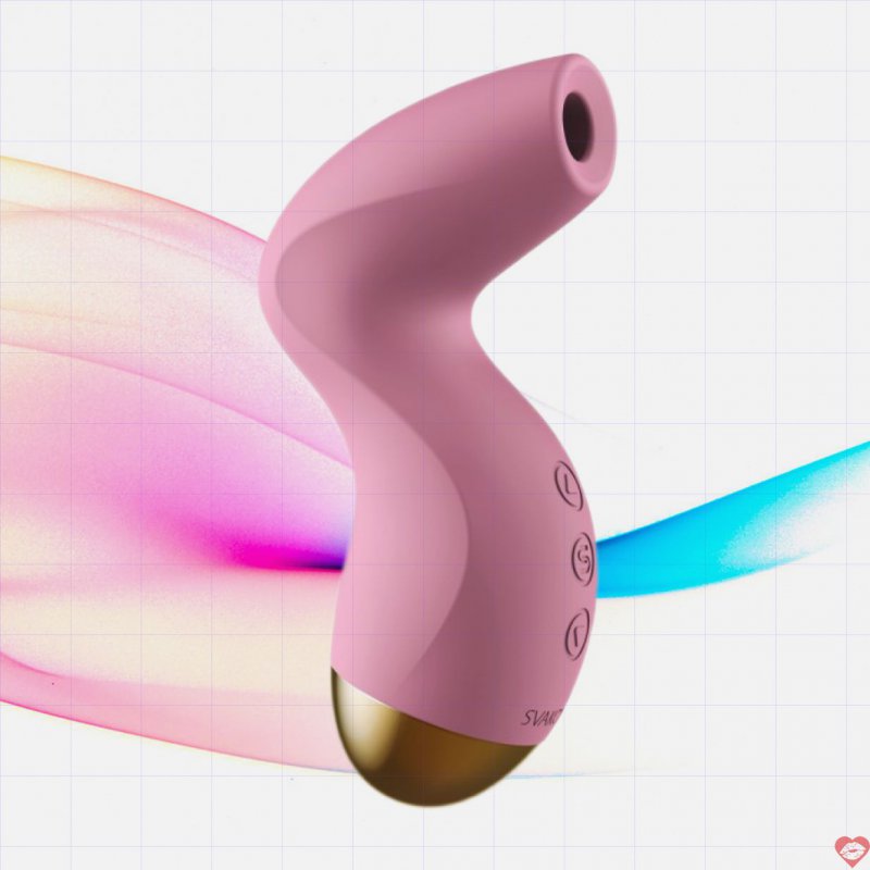 Máy Massage Kích Thích Bú Mút Âm Đạo Và Âm Vật Svakom PULSE PURE USA DC90C