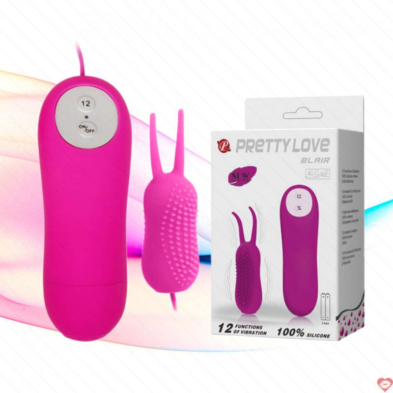 Trứng Tình Yêu Pretty Love Blair LyBaile Tai Thỏ 12 Chế Độ Rung