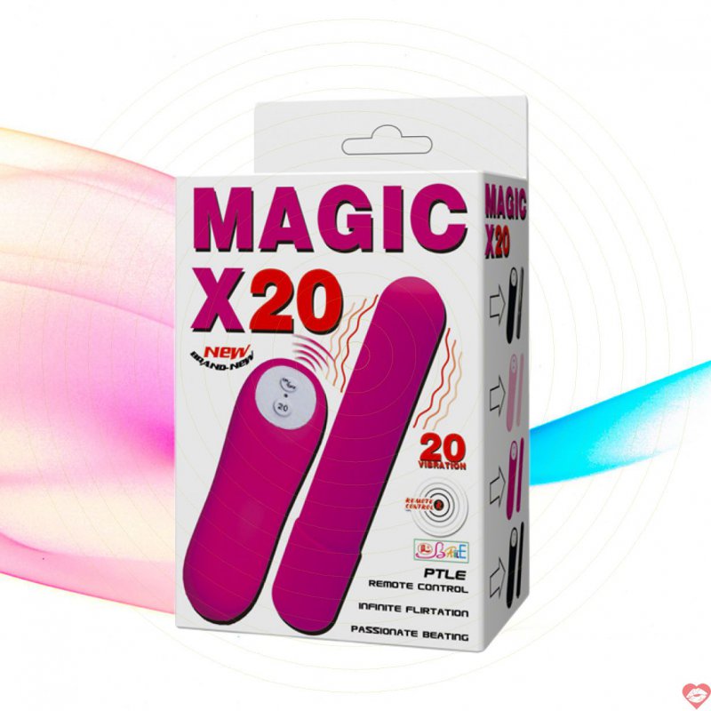 Trứng Rung Tình Yêu Magic X20 Giúp Massage Kích Thích Điểm G