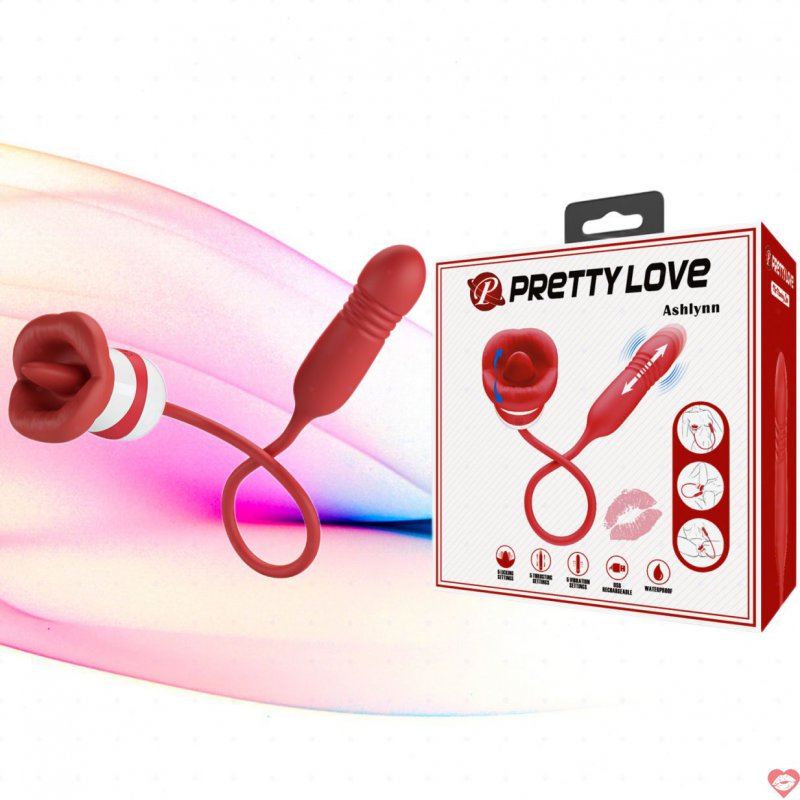 Trứng Rung Tình Yêu Lưỡi Liếm Siêu Mềm Pretty Love Aliyah