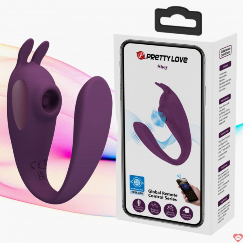 Trứng Rung Pretty Love Shey Tích Hợp 10 Tần Số Rung Hút Siêu Kích Thích
