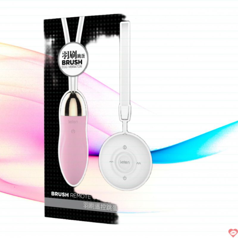 Trứng Rung Leten Brush Cao Cấp Massage Điều Khiển Từ Xa Không Dây Sạc USB