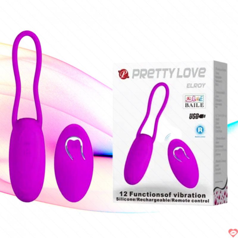 Trứng Rung Không Dây Điều Khiển Từ Xa Elroy Pretty Love Baile