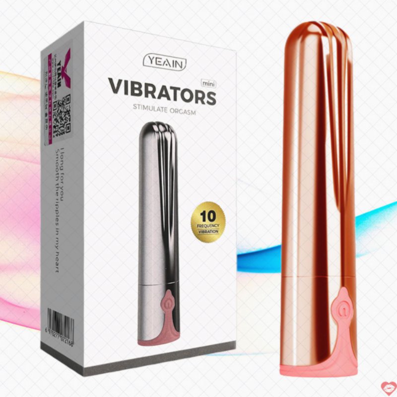Trứng Rung Hình Viên Đạn Yeain Mini 10 Chế Độ Rung