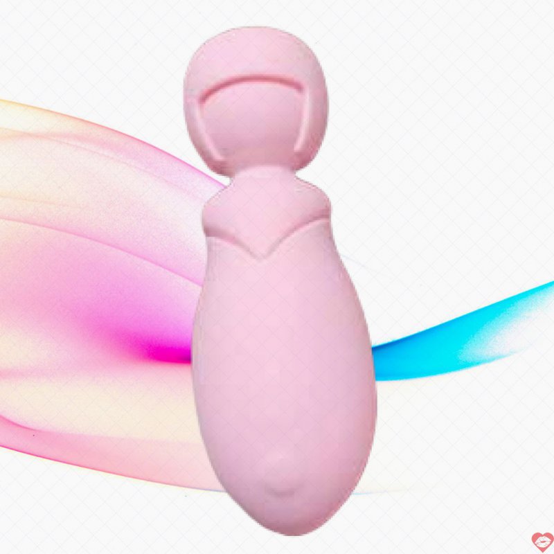 AV09B Chày rung mini tình yêu hình búp bê siêu rung nhiều chế độ